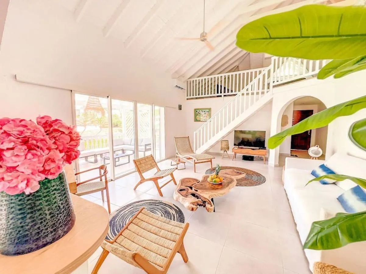 Villa Bulle Clothing Optional Around The Prival Pool Orient Bay Sint Maarten